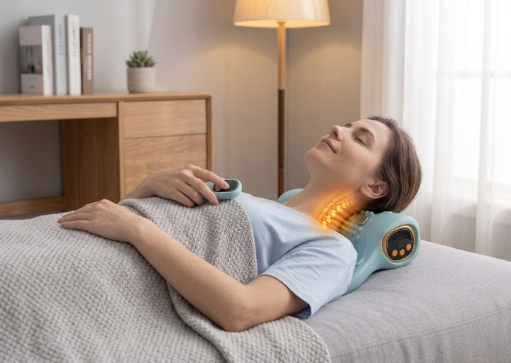 ZenNeck™ – Massaggiatore Cervicale Smart